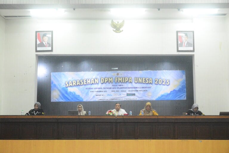 Suara Mahasiswa Menggema: Ringkasan Isu dan Solusi di Sarasehan 2025 FMIPA UNESA